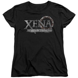 Xena: Warrior Princess - Womens Battered Logo T-Shirt