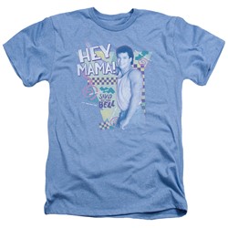 Saved By The Bell - Mens Hey Mama Heather T-Shirt
