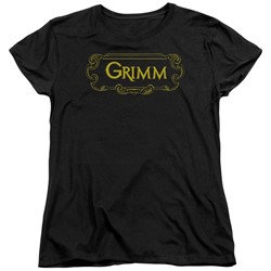 Grimm - Womens Plaque Logo T-Shirt