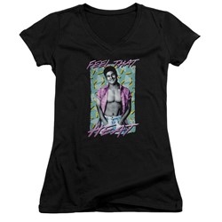 Saved By The Bell - Womens Heated V-Neck T-Shirt