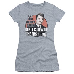 Parks & Recreation - Womens Don't Screw Up T-Shirt