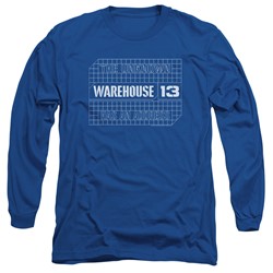 Warehouse 13 - Mens Blueprint Logo Long Sleeve T-Shirt