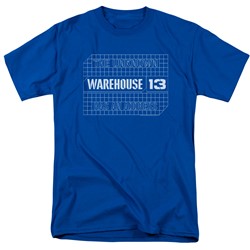 Warehouse 13 - Mens Blueprint Logo T-Shirt