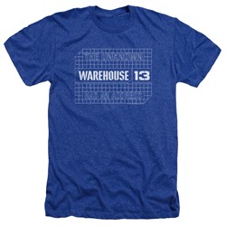 Warehouse 13 - Mens Blueprint Logo Heather T-Shirt