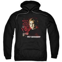 Pet Sematary - Mens I Want To Play Pullover Hoodie