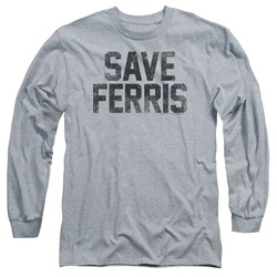 Ferris Buellers Day Off - Mens Save Ferris Long Sleeve T-Shirt