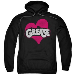 Grease - Mens Heart Pullover Hoodie