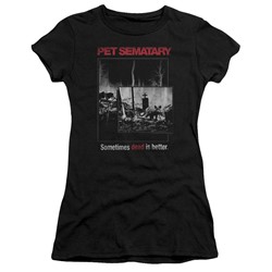 Pet Semetary - Womens Cat Poster T-Shirt