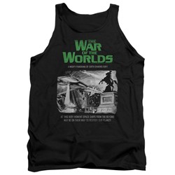 War Of The Worlds - Mens Attack People Poster Tank Top