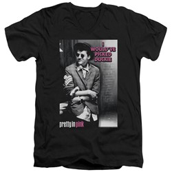 Pretty In Pink - Mens I Wouldve V-Neck T-Shirt
