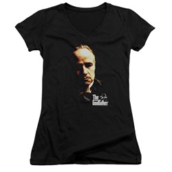 The Godfather - Womens Don Vito V-Neck T-Shirt