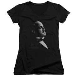 The Godfather - Womens Graphic Vito V-Neck T-Shirt