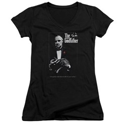The Godfather - Womens Poster V-Neck T-Shirt