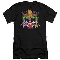 Power Rangers - Mens Rangers Unite Slim Fit T-Shirt
