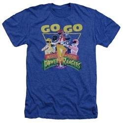 Power Rangers - Mens Go Go Heather T-Shirt