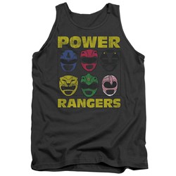 Power Rangers - Mens Ranger Heads Tank Top