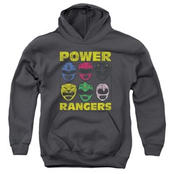 Power Rangers - Youth Ranger Heads Pullover Hoodie