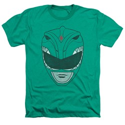 Power Rangers - Mens Green Ranger Heather T-Shirt