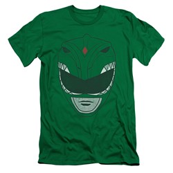 Power Rangers - Mens Green Ranger Slim Fit T-Shirt