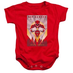 Power Rangers - Toddler Red Deco Onesie