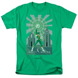 Power Rangers - Mens Green Ranger Deco T-Shirt