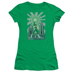 Power Rangers - Womens Green Ranger Deco T-Shirt