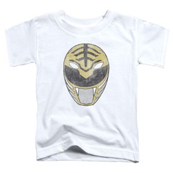 Power Rangers - Toddlers White Ranger Mask T-Shirt