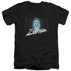 Power Rangers - Mens Zordon V-Neck T-Shirt