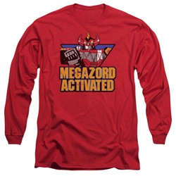 Power Rangers - Mens Megazord Activated Long Sleeve T-Shirt