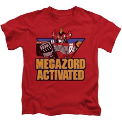 Power Rangers - Little Boys Megazord Activated T-Shirt