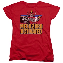Power Rangers - Womens Megazord Activated T-Shirt