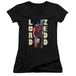 Power Rangers - Womens Zedd Deco V-Neck T-Shirt