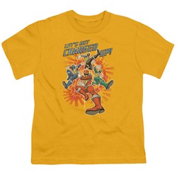 Power Rangers - Big Boys Charged Up T-Shirt