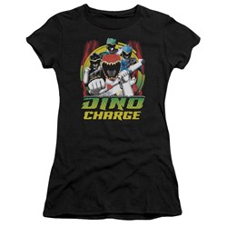 Power Rangers - Womens Dino Lightning T-Shirt