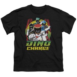 Power Rangers - Big Boys Dino Lightning T-Shirt