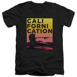 Californication - Mens Sunset Ride V-Neck T-Shirt