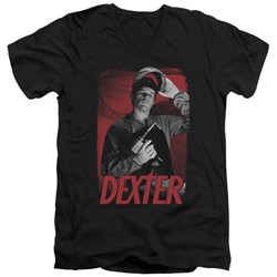 Dexter - Mens See Saw V-Neck T-Shirt