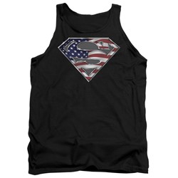 Superman - Mens All American Shield Tank Top
