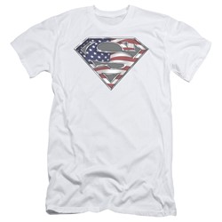 Superman - Mens All American Shield Slim Fit T-Shirt