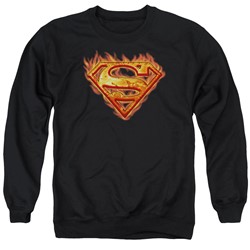 Superman - Mens Hot Metal Sweater