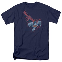 Superman - Mens Scribble & Soar T-Shirt