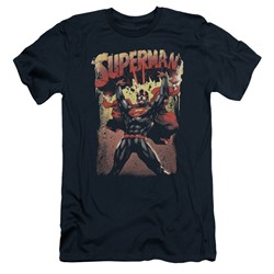 Superman - Mens Lift Up Slim Fit T-Shirt