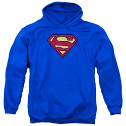 Superman - Mens Chenille Patch Pullover Hoodie