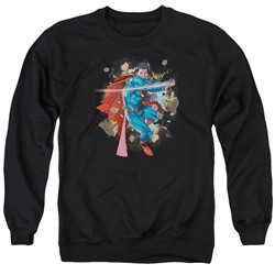 Superman - Mens Rock Breaker Sweater