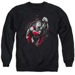 Superman - Mens Propaganda Superman Sweater