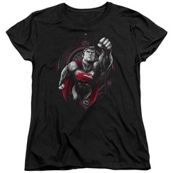 Superman - Womens Propaganda Superman T-Shirt