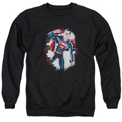 Superman - Mens Vintage Steel Sweater