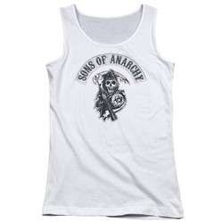 Sons Of Anarchy - Juniors Bloody Sickle Tank Top