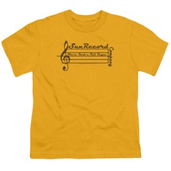 Sun Records - Big Boys Music Staff T-Shirt