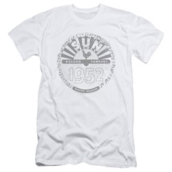 Sun Records - Mens Crusty Logo Slim Fit T-Shirt